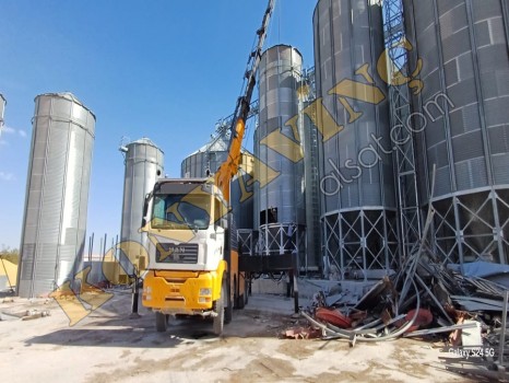 ABAY 65 TON ÇİFT KIRMA MAN TGA ÜZERİNDE