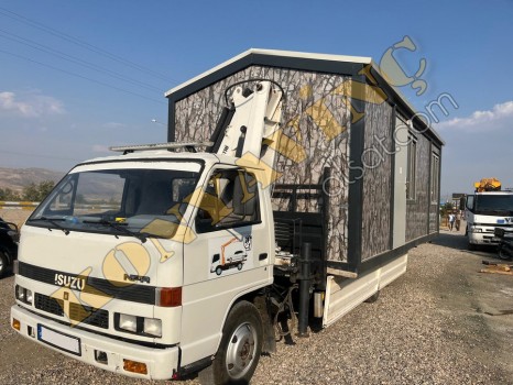 ISUZU NPR ÜZERİNDE 5 TONLUK KALDIR GÖTÜR