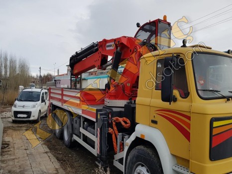 HİDROKON 20 TON VİNÇ FATİH ÜZERİNDEDİR.