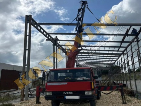 ACİL SATILIK 10 TON YANA KATLANIR ARAÇSIZ VİNÇ