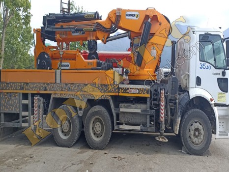 ÇİFT ÇEKER CARGO ÜZERİNDE YANA KATLANIR LONG ÇİFT KIRMA 30 TON HİDROKON