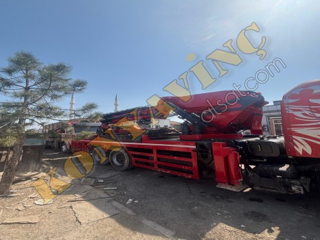 ACİL SATILIK SIFIR 38 TON ÇİFT KIRMA SCANİA ÜZERİNDEDİR.