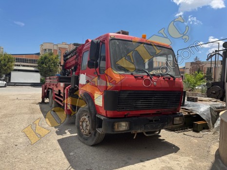 ACİL SATILIK 35 TON ÇİFT KIRMA NİRVANA VİNÇ MERCEDES ÜZERİNDE