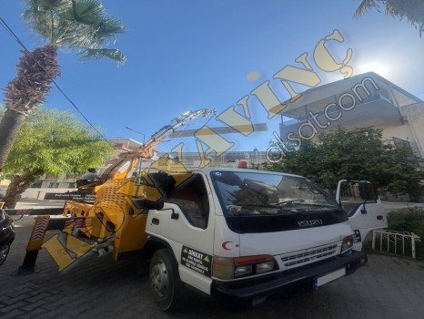 ARKA DİNGİL ÜSTÜNDE 13 TON ÇİFT KIRMA VİNÇ