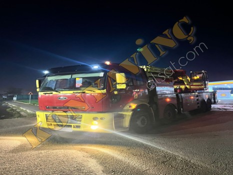 HSA 45 TON ÇİFT KIRMA VİNÇ FORD KARGO ÜZERİNDE