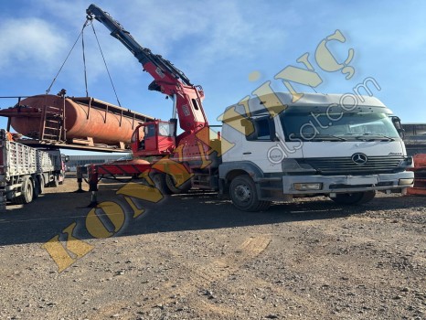 ACİL SATILIK 50 TON MERCEDES 3228 ÜZERİNDEDİR.