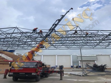 ACİL SATILIK 10 TON YANA KATLANIR ARAÇSIZ VİNÇ