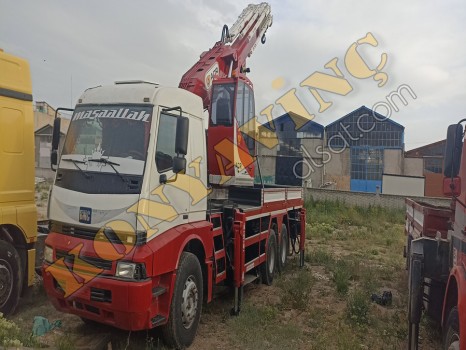 ACİL SATILIK 25 TON ACR İMALATI SIFIR VİNÇ BMC PRO 624 ÜZERİNDE