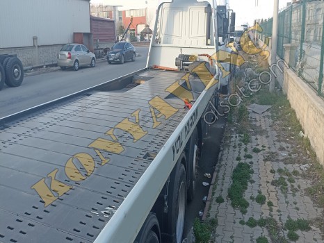 TEKKON İMALATI 9 METRE KAYAR KASA BMC PRO 827 ÜZERİNDE