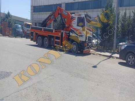 TEKKON İMALATI 10 TON YANA KATLANIR MAN ÜZERİNDE