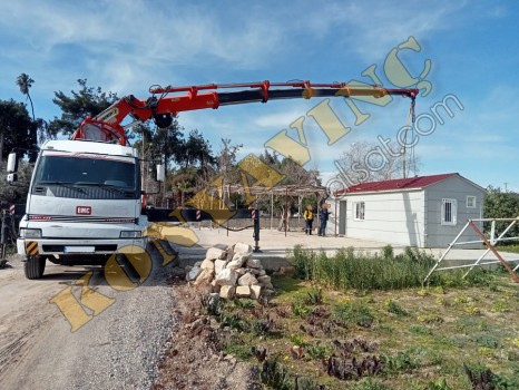 ACİL SATILIK HİDROKON 25 TON VİNÇ BMC PRO 624 ÜZERİNDE