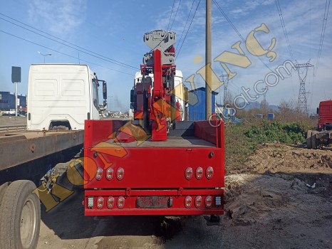 ACİL SATILIK SIFIR 13,5 TON ÇİFT KIRMA VİNÇ MAN ÜZERİNDE