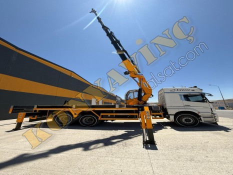 ACR İMALATI 18 TON VİNÇ MERCEDES AXORS 2528 ÜZERİNDE