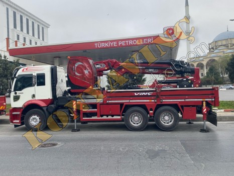 AKC 25 TON ÇİFT KIRMA FORD KARGO ÜZERİNDE