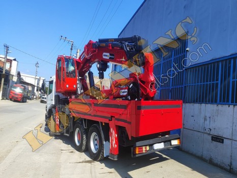 ACİL SATILIK HİDROKON 30 TON ÇİFT KIRMA VİNÇ MERCEDES ÜZERİNDE