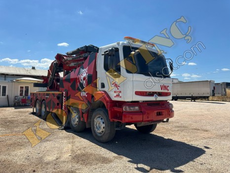 ACİL SATILIK 45 TON KRANZ CRANE RENO KERAX ÜZERİNDE