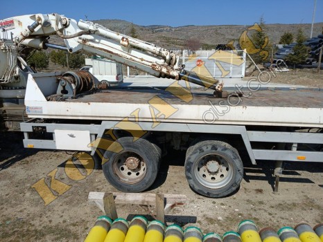 HİDRO ÖZ 13 TON VİNÇ KAYAR KASALI BMC PRO ÜZERİNDE