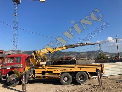 ACİL SATILIK LİBER 16 TON VİNÇ MERCEDES ÜZERİNDE