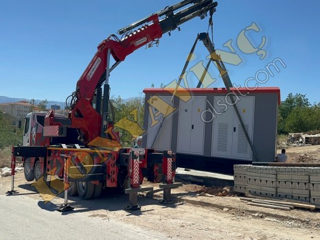 ACİL SATILIK 45 TON KRANZ CRANE RENO KERAX ÜZERİNDE