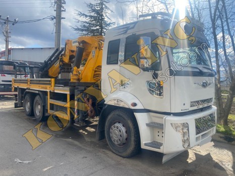 HİDROKON 20 TON YANA KATLANIR FORD KARGO 2524 ÜZERİNDE
