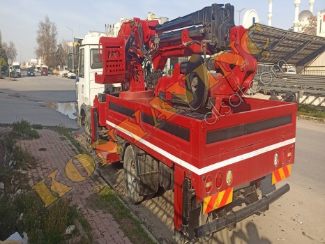ACİL SATILIK 10 TON ÇİFT KIRMA VİNÇ İVECO ÜZERİNDE