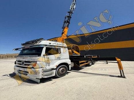 ACR İMALATI 18 TON VİNÇ MERCEDES AXORS 2528 ÜZERİNDE