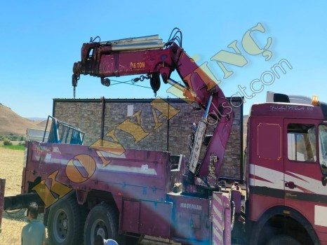 ACİL SATILIK 16 TON YANA KATLANIR EMEKSAN MERCEDES ÜZERİNDE