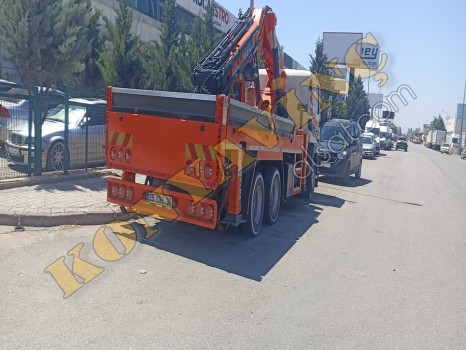 TEKKON İMALATI 10 TON YANA KATLANIR MAN ÜZERİNDE