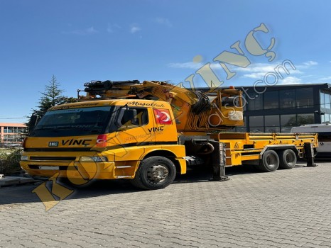 KOMBASSAN ACAR 30 TON ÇİFT KIRMA VİNÇ ARAÇSIZDIR.