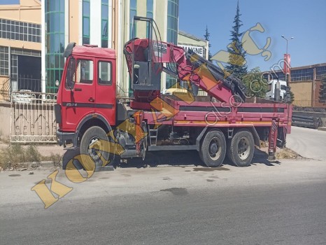 MERSEDES 2524 ÜZERİNDE 25 TON HİDROKON VİNÇ