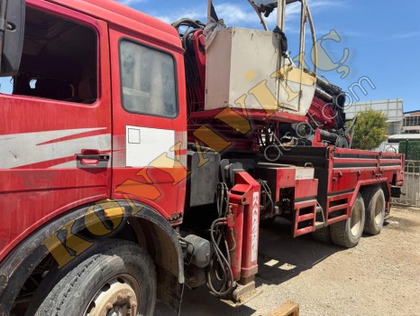 ACİL SATILIK 35 TON ÇİFT KIRMA NİRVANA VİNÇ MERCEDES ÜZERİNDE