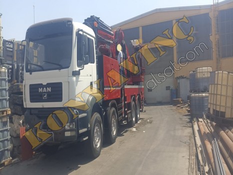 KONDU 65 TON ÇİFT KIRMA MAN ÜZERİNDE