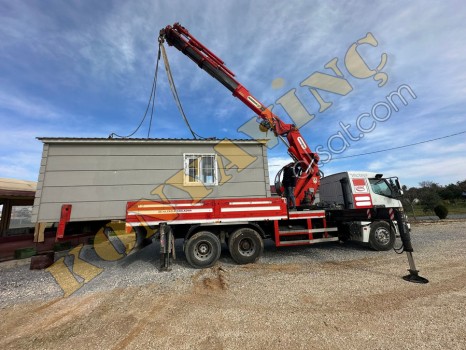 ACİL SATILIK HİDROKON 25 TON VİNÇ BMC PRO 624 ÜZERİNDE