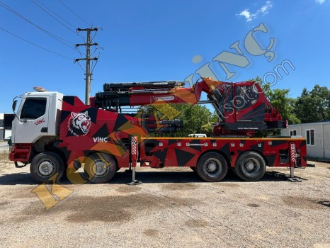 ACİL SATILIK 45 TON KRANZ CRANE RENO KERAX ÜZERİNDE
