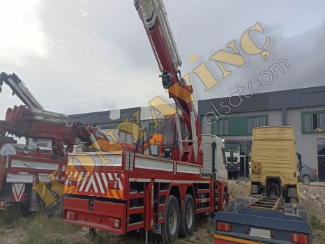 ACİL SATILIK 25 TON ACR İMALATI SIFIR VİNÇ BMC PRO 624 ÜZERİNDE