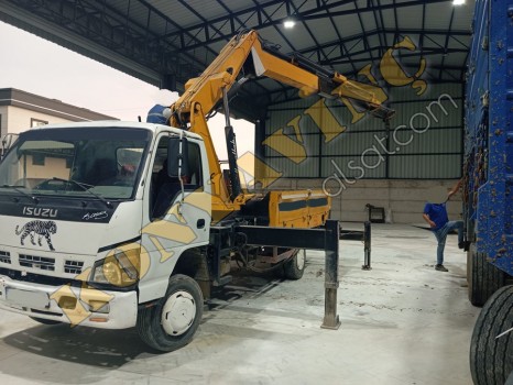 SATILIK 6 TON KAMA VİNÇ ISUZU ÜZERİNDE