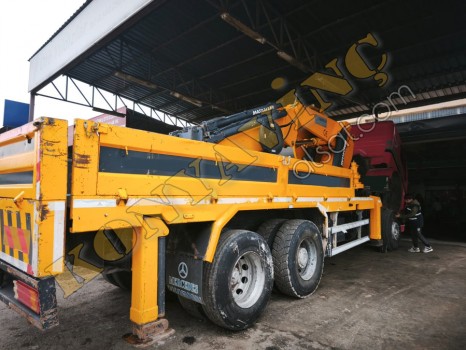 ACİL SATILIK 20 TON YKL KARDELEN MERCEDES 2521 ÜZERİNDE