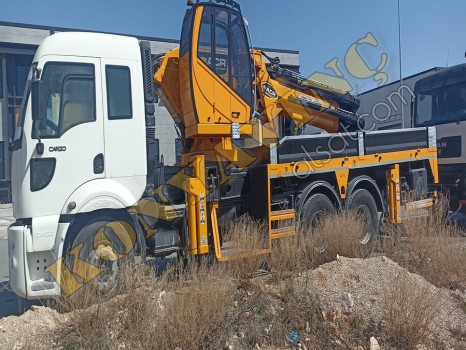 ACİL SATILIK SIFIR ACR 25 TON YKL VİNÇ FORD KARGO 2524 ÜZERİNDE