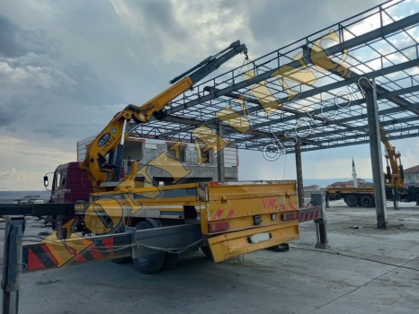 AKIN HİDROLİK İMALATI 25 TON VİNÇ