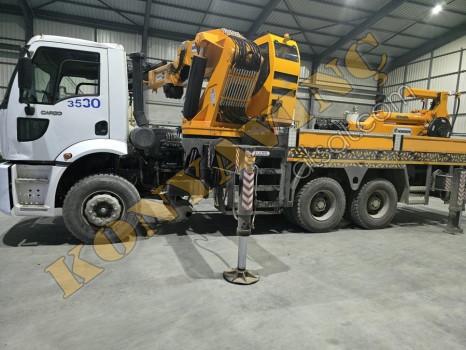 ÇİFT ÇEKER CARGO ÜZERİNDE YANA KATLANIR LONG ÇİFT KIRMA 30 TON HİDROKON