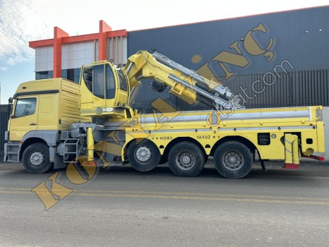 2.KIRMA TESİSATLI YANA KATLANIR LONG 30 TON TEK KIRMA VİNÇ