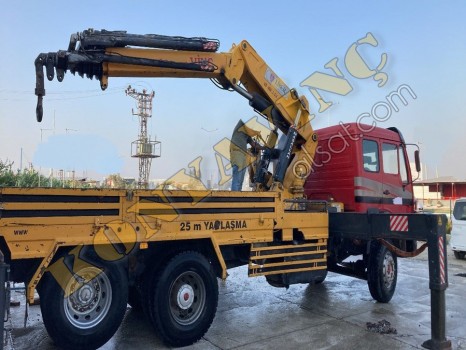 ACİL SATILIK LİBER 16 TON VİNÇ MERCEDES ÜZERİNDE