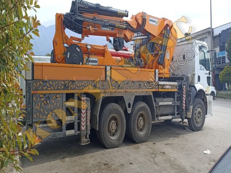 ÇİFT ÇEKER CARGO ÜZERİNDE YANA KATLANIR LONG ÇİFT KIRMA 30 TON HİDROKON