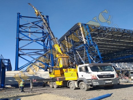 HİDROKON 80 TON ÇİFT KIRMA VİNÇ