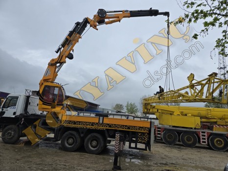 ÇİFT ÇEKER CARGO ÜZERİNDE YANA KATLANIR LONG ÇİFT KIRMA 30 TON HİDROKON