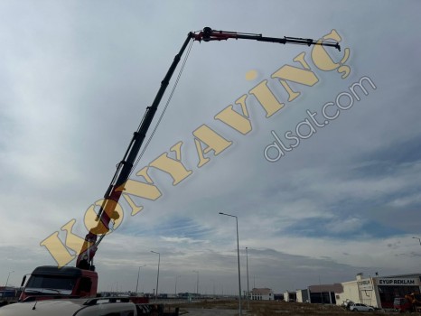 GÜÇLÜ 35 TON ÇİFT KIRMA MERCEDES ÜZERİNDE