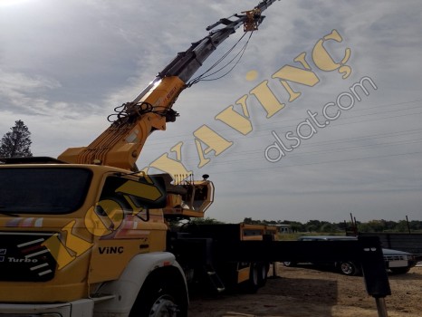 ERKİN 30 TON ÇİFT KIRMA VİNÇ DEV FATİH ÜZERİNDE