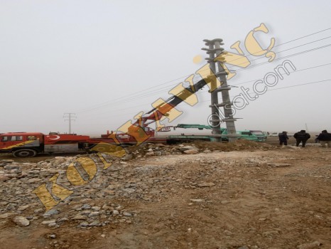 ÇALIŞIR İNAN 55 TON MAN 32/270 ÜZERİNDE ÇİFT KIRMA VİNÇ