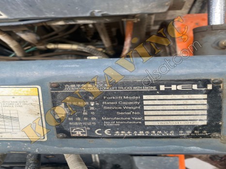 HELLY 3 TON TRIBLEXS FORKLİFT