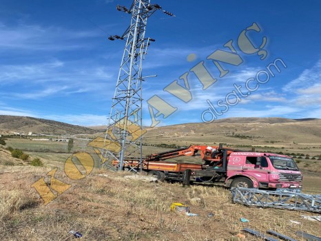 ACİL SATILIK 15 TON KAMA MERCEDES 2521 ÜZERİNDE